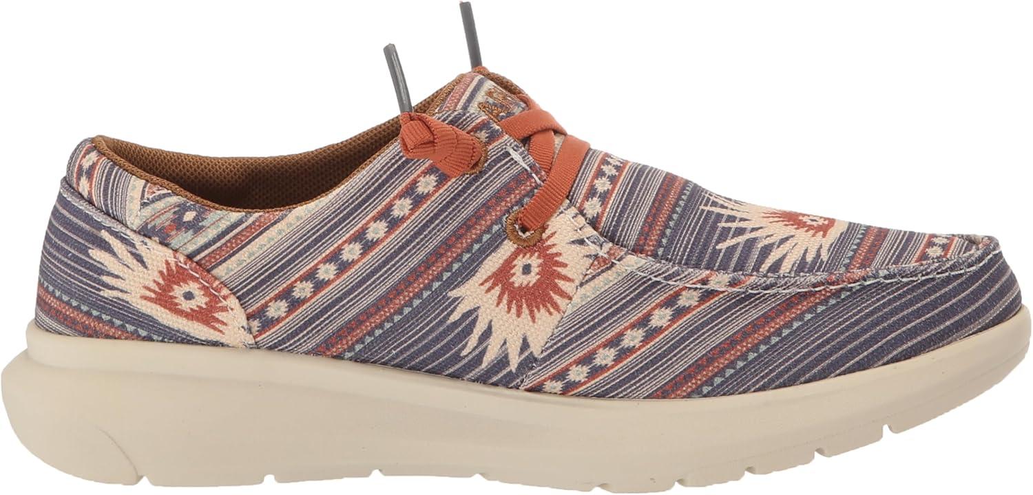 imageARIAT Hilo Womens Slip OnBlue Boquillas Print