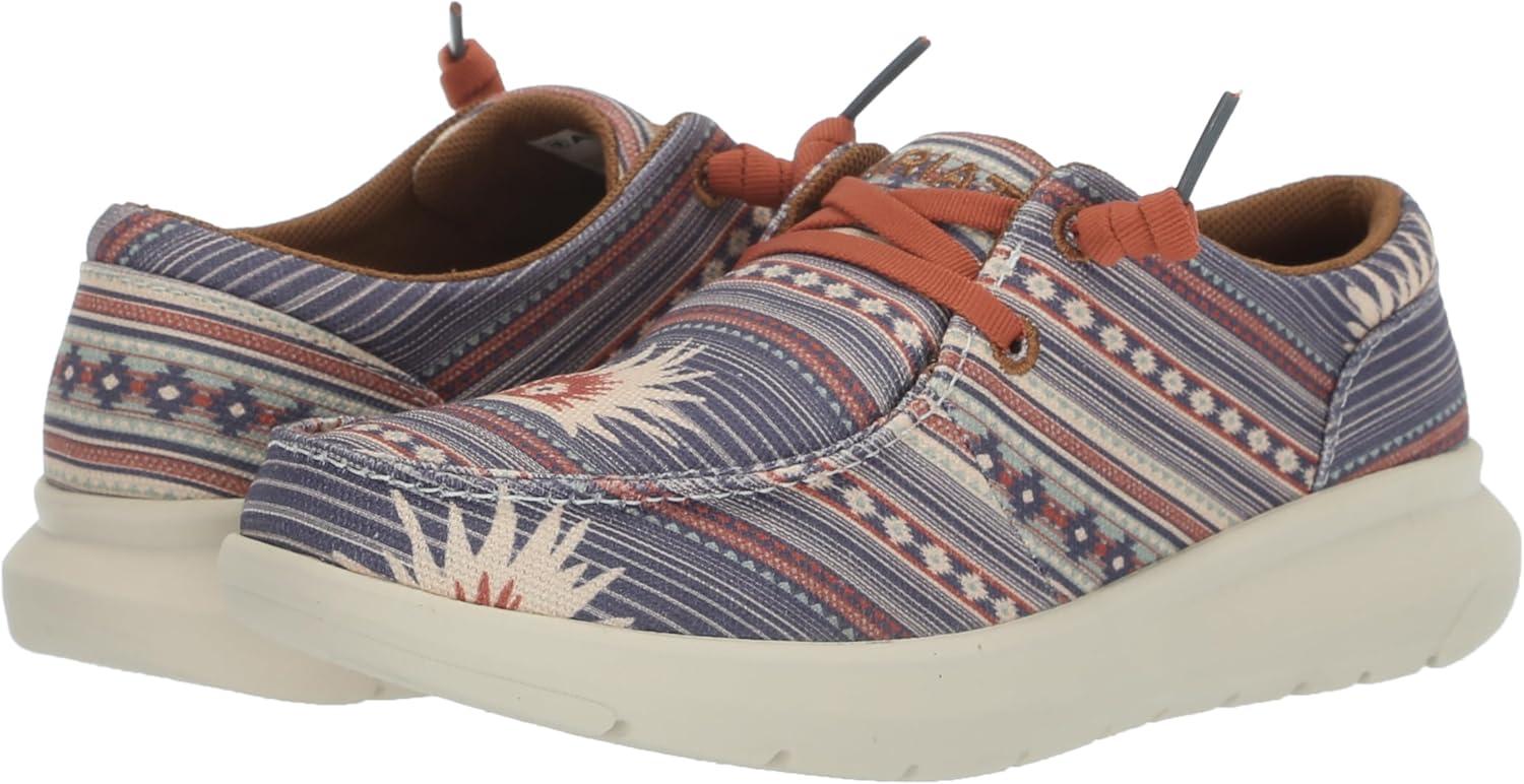 imageARIAT Hilo Womens Slip OnBlue Boquillas Print