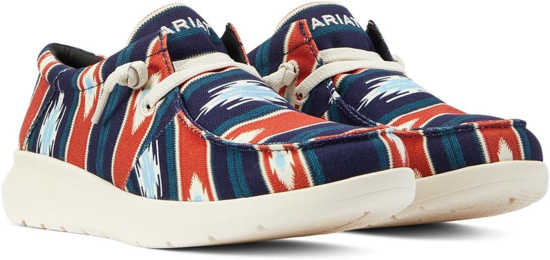 imageARIAT Mens Hilo Stretch SneakerCristo Navy