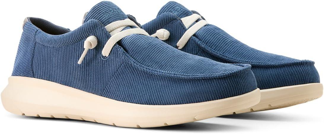 imageARIAT Mens Hilo Stretch SneakerNavy Corduroy