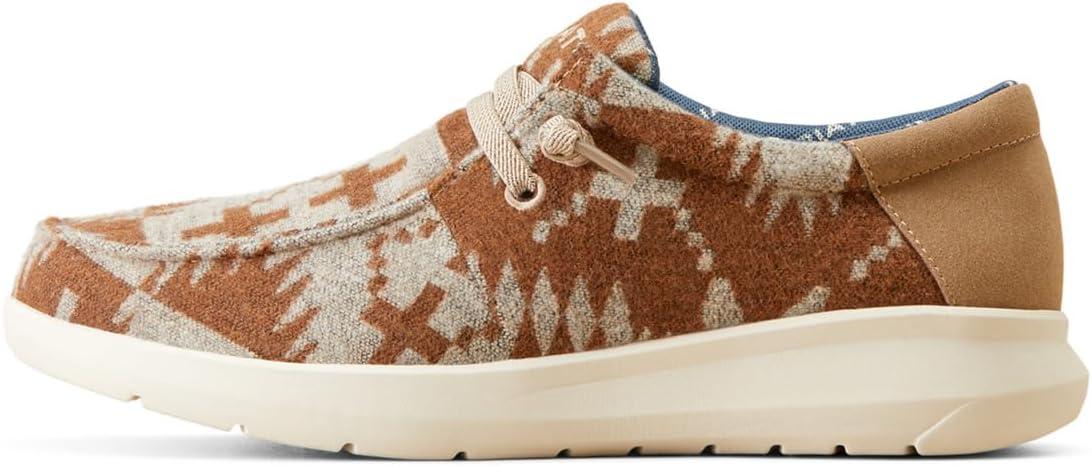 imageARIAT Mens Hilo Stretch SneakerTan Blanket WoolyTan