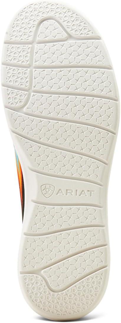 imageARIAT Mens P27779mFooOrange Blue Zig Zags