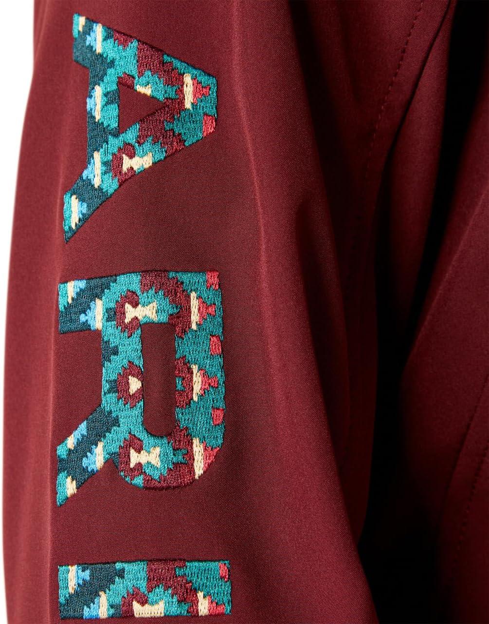 imageARIAT New Team Softshell Jacket Womens Wind and Water Resistant JacketTawny PortBaja