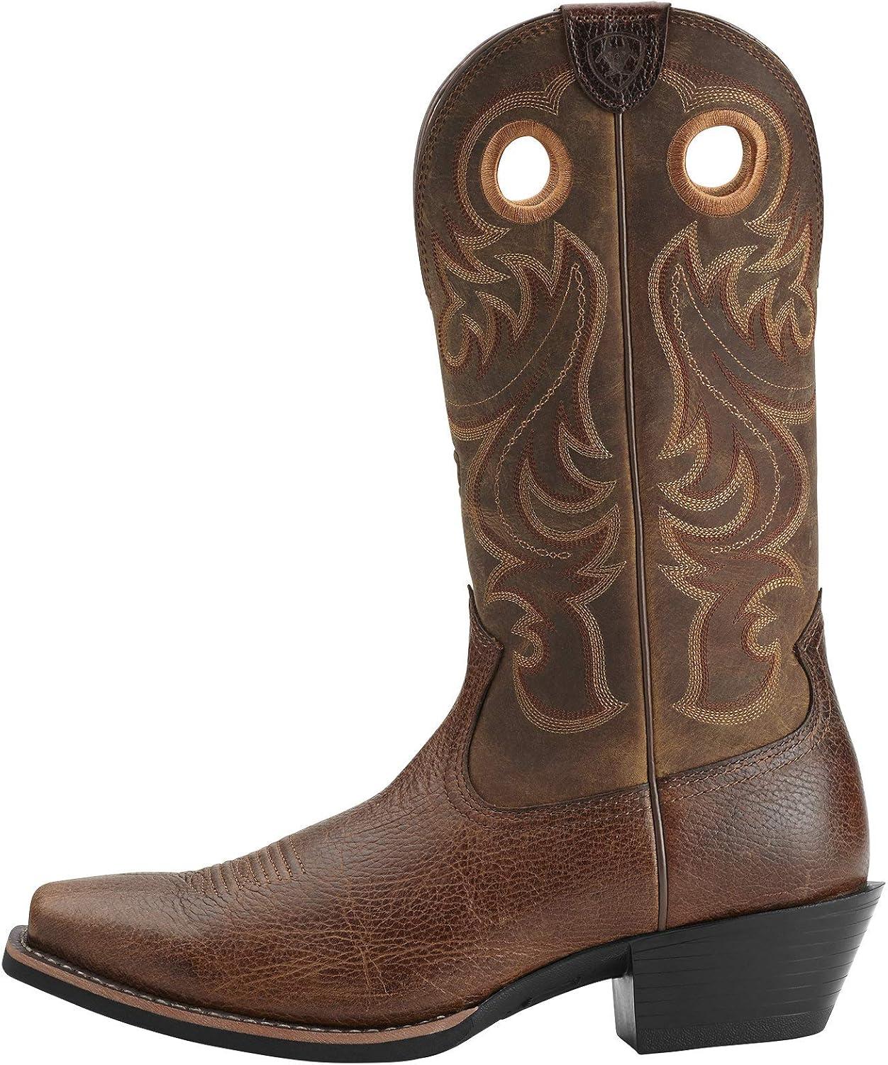 imageARIAT Sport Square Toe Mens BootBrown