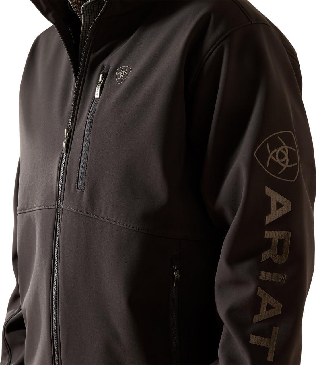 imageARIAT mens Logo Softshell JacketPhantom