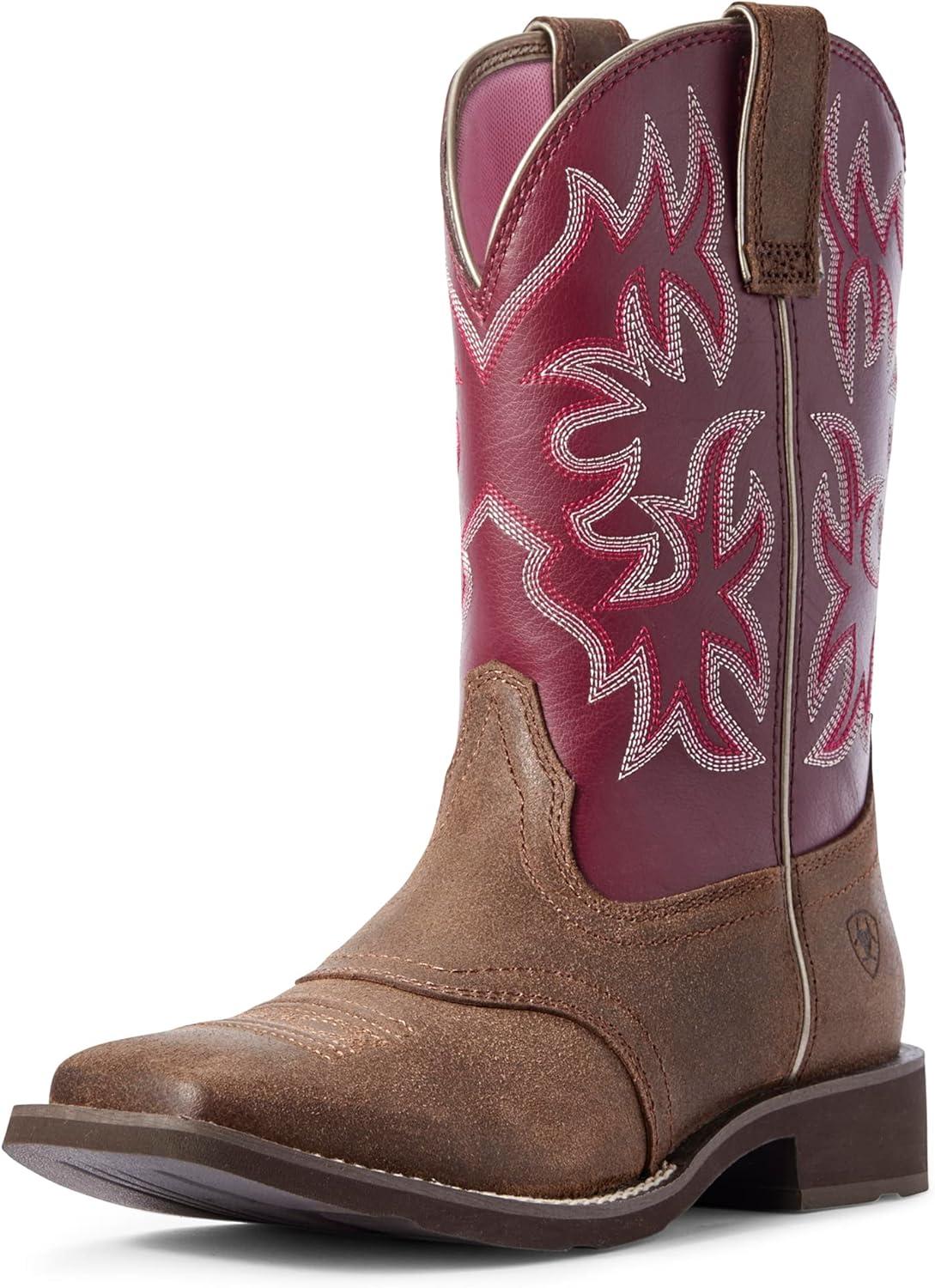 imageARIAT womens Delilah Western BootJava