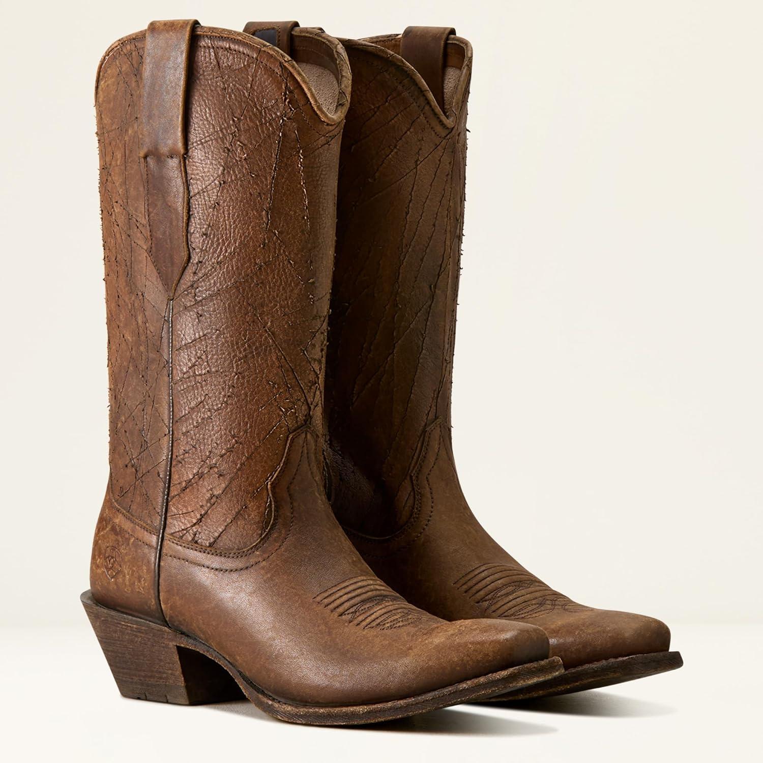 imageAriat Mens Yellowstone Shepherd Western BootNaturally Distressed BrownNaturally Distressed Allegro