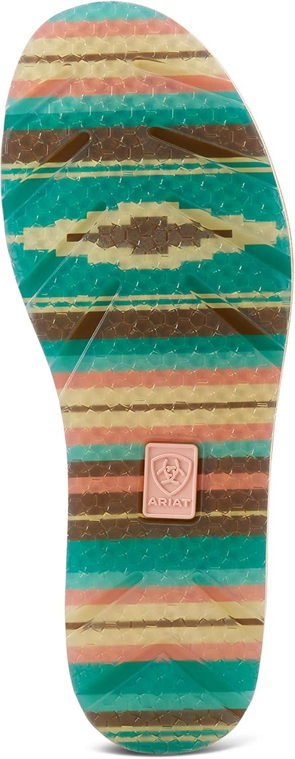 imageAriat Womens Cruiser Azteca Black SuedeGold Glitter CasualBaby Pink SerapeAzalea Suede