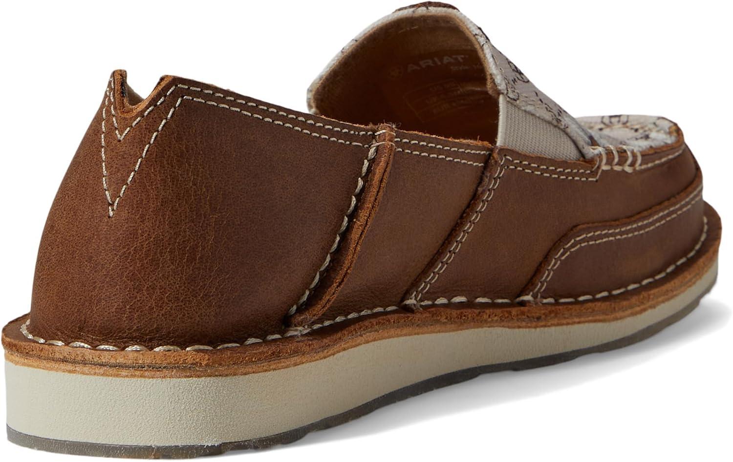 imageAriat Womens Cruiser Azteca Black SuedeGold Glitter CasualCarmella BrownDaisy Logo Print