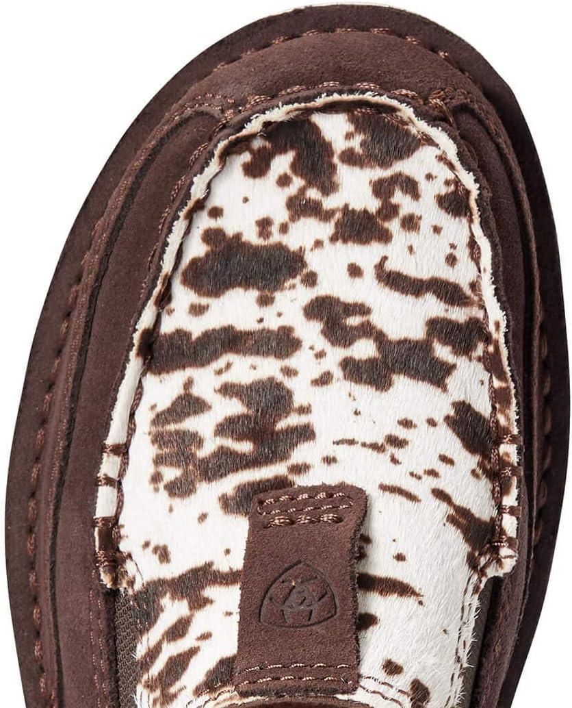 imageAriat Womens Cruiser Azteca Black SuedeGold Glitter CasualChocolate Chip SuedeSpotted Hair on