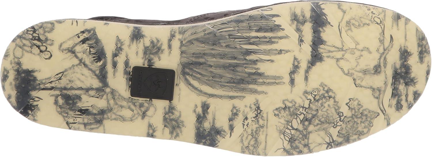 imageAriat Womens Cruiser Azteca Black SuedeGold Glitter CasualDark Shadow