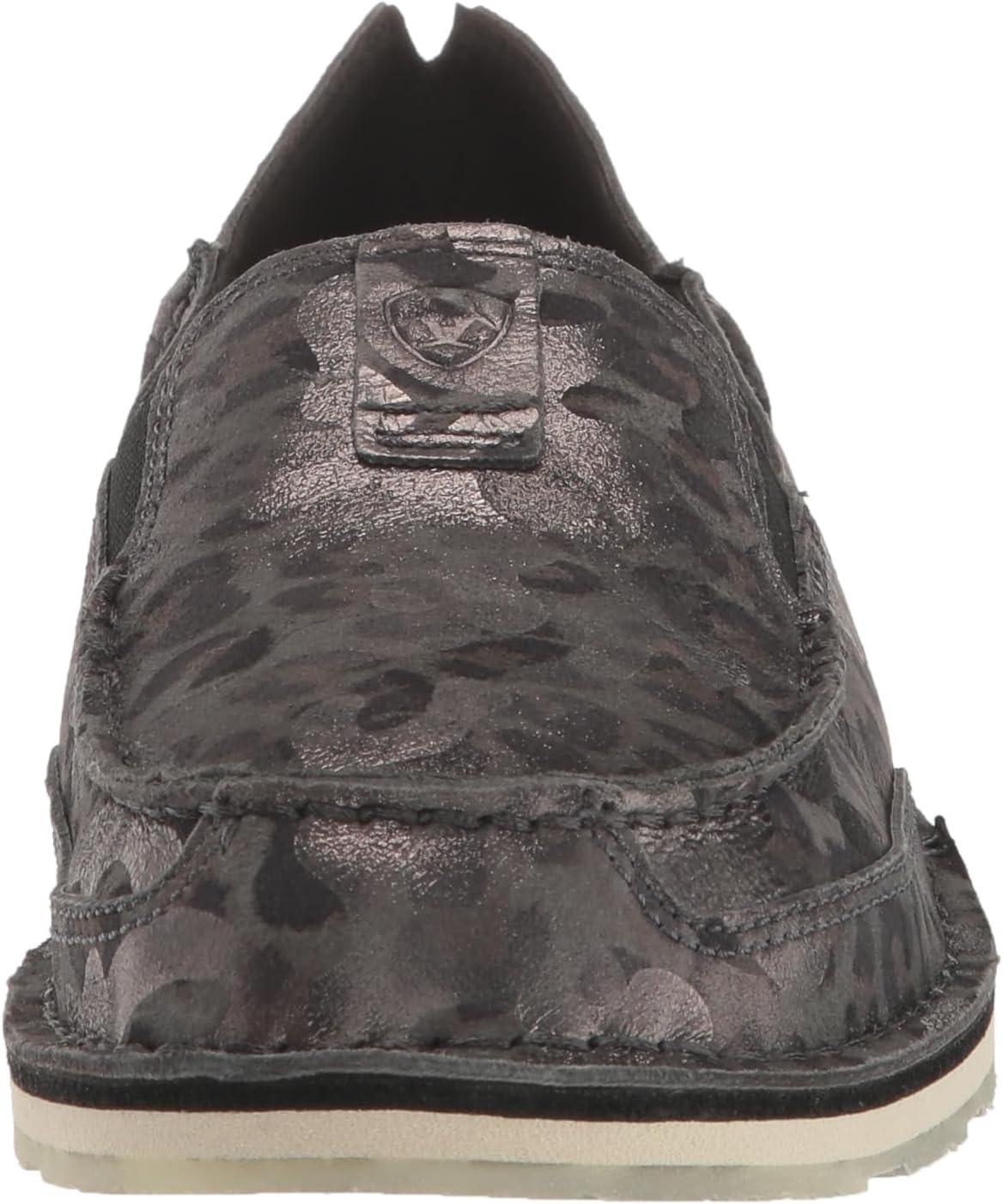 imageAriat Womens Cruiser Azteca Black SuedeGold Glitter CasualDark Shadow