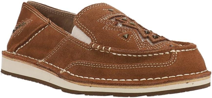 imageAriat Womens Cruiser Azteca Black SuedeGold Glitter CasualGinger SuedeLight Gold Glitter