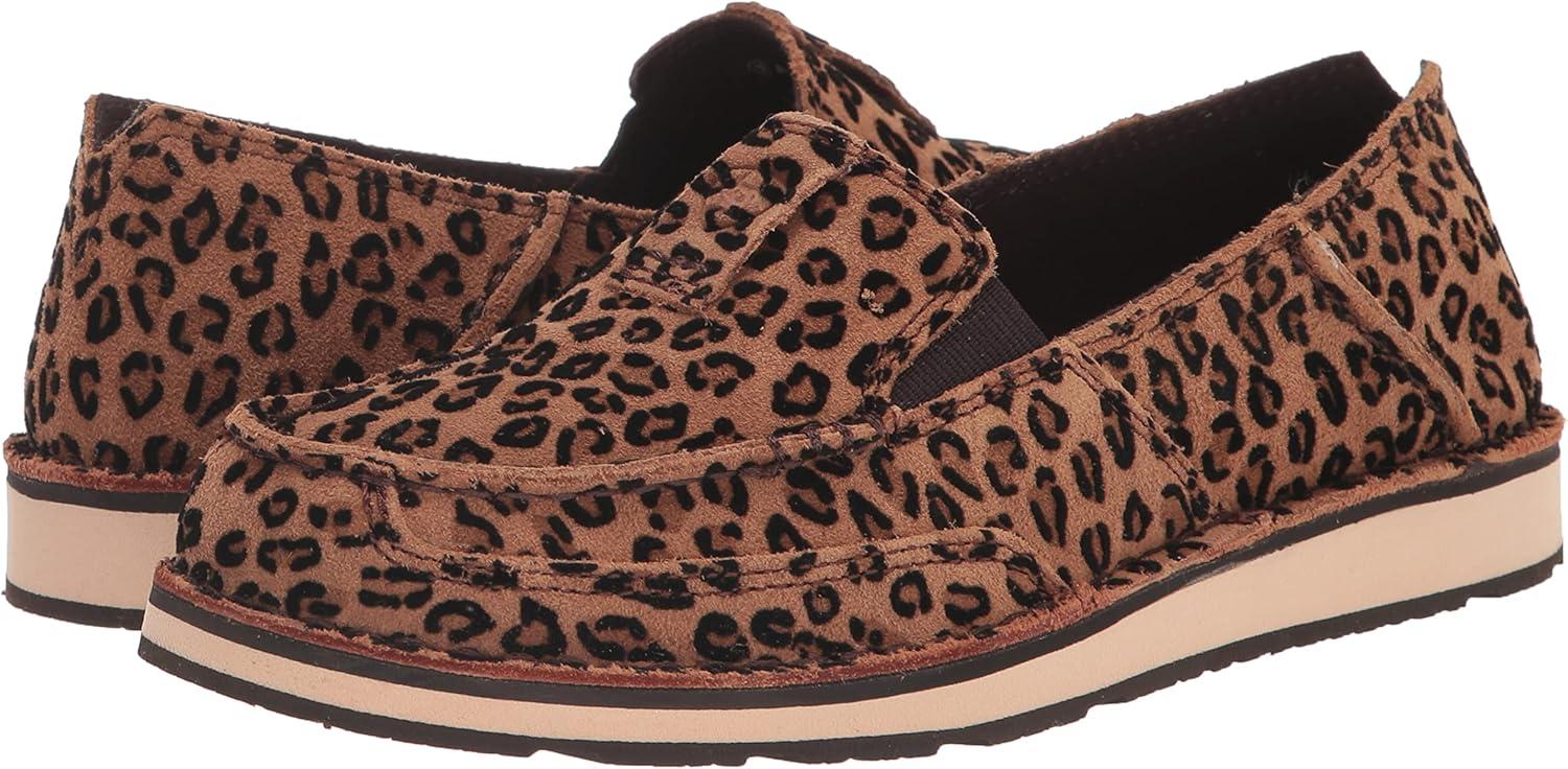 imageAriat Womens Cruiser Azteca Black SuedeGold Glitter CasualLikely Leopard