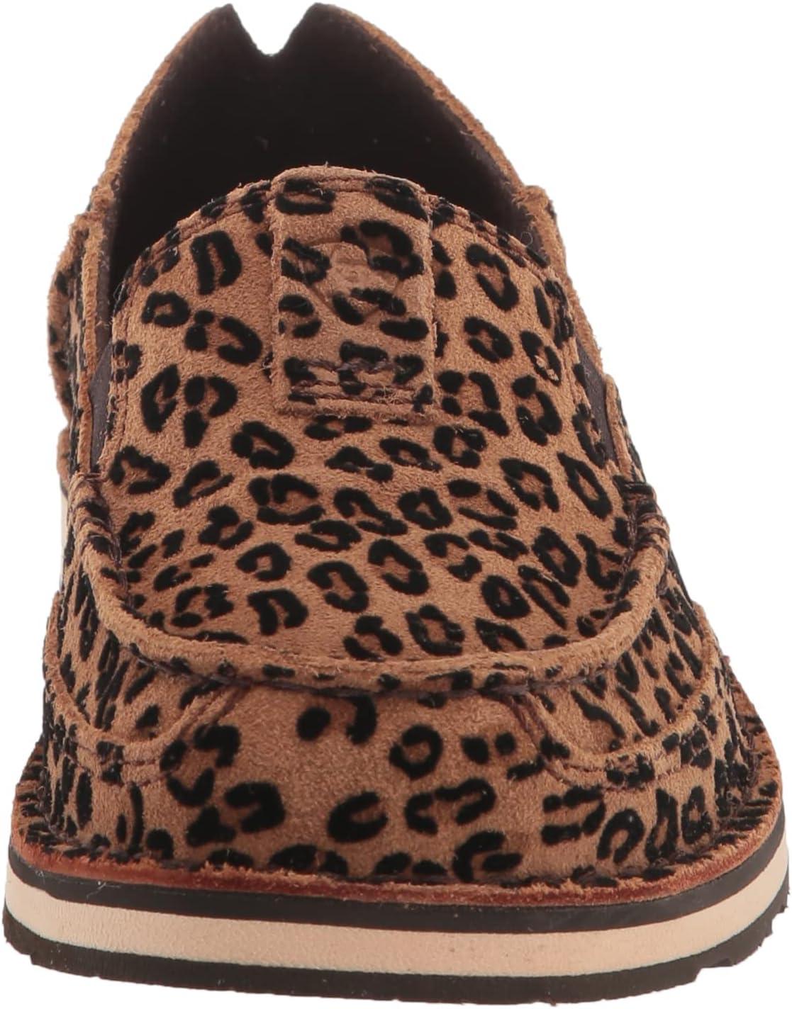 imageAriat Womens Cruiser Azteca Black SuedeGold Glitter CasualLikely Leopard