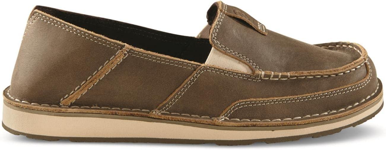 imageAriat Womens Cruiser Azteca Black SuedeGold Glitter CasualRelaxed Bark