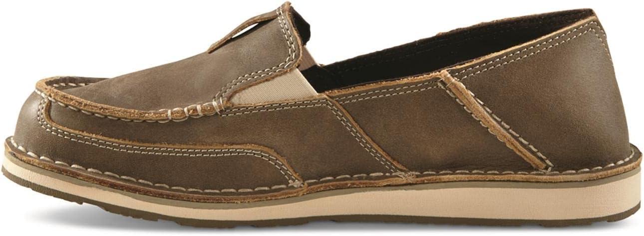 imageAriat Womens Cruiser Azteca Black SuedeGold Glitter CasualRelaxed Bark