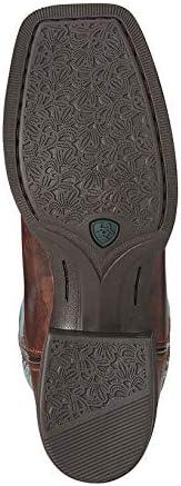 imageAriat Womens Round Up Square BootYukon Brown