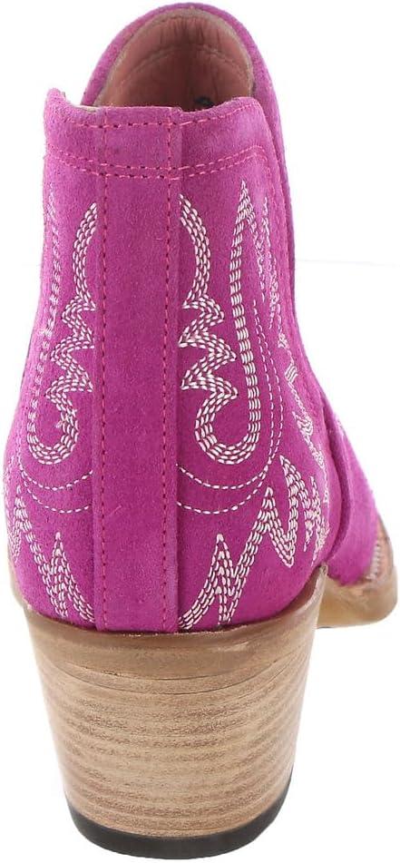 imageAriat Womens White Dixon Boot WhiteHaute Pink Suede
