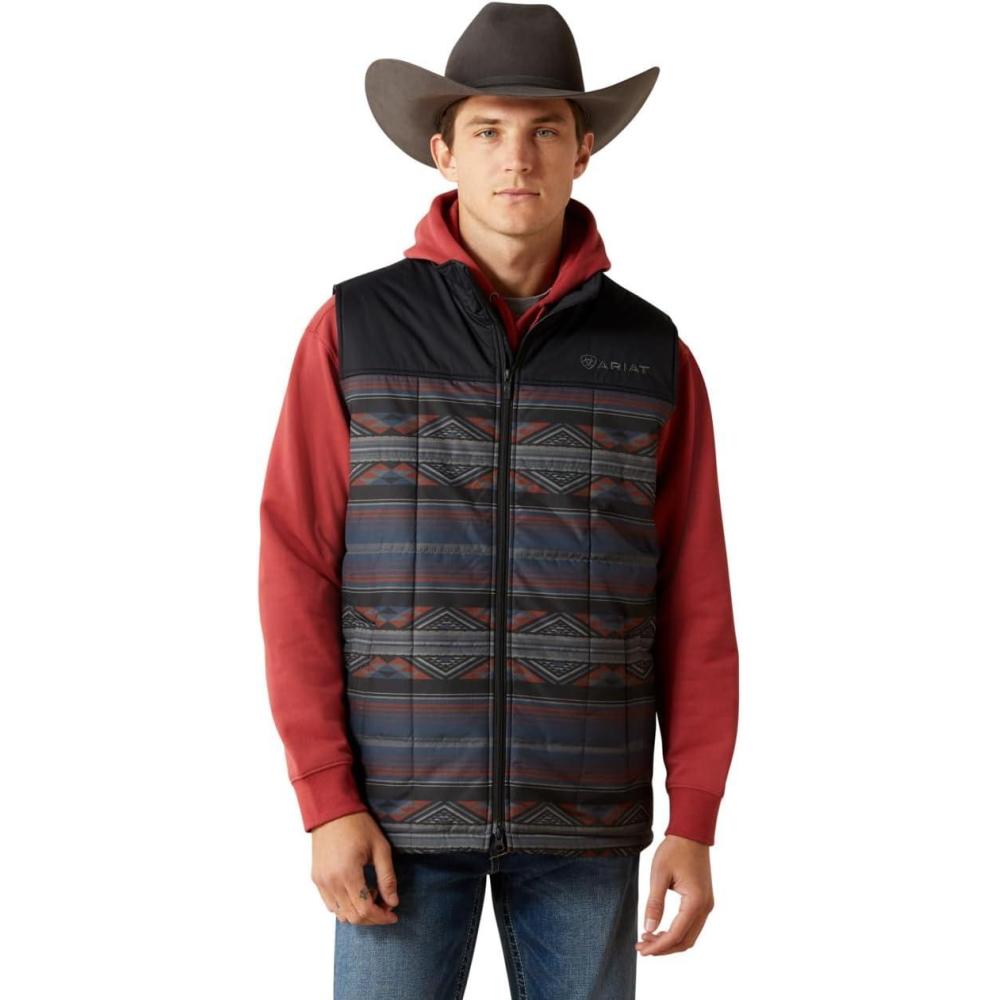 imageARIAT Mens Crius Insulated Vest Majolica BlueSouthwesternrust