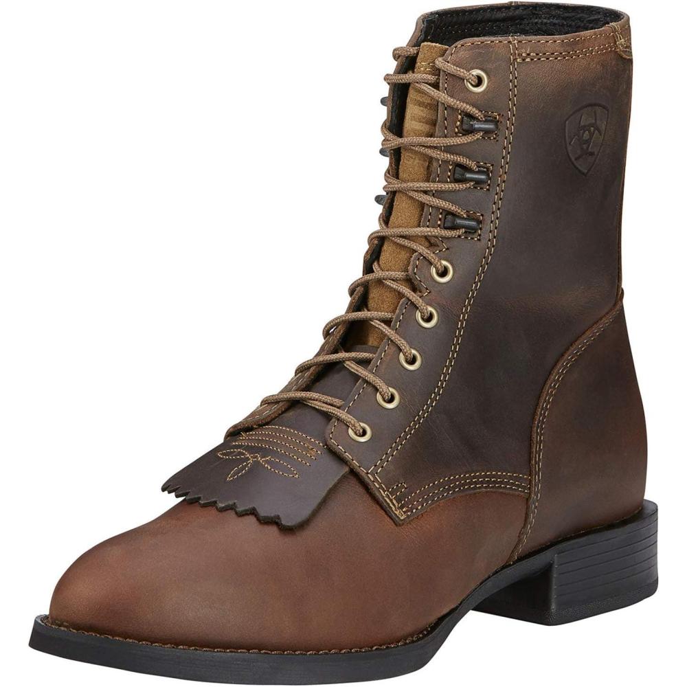 imageARIAT Mens Heritage Lacer Boot WesternBrown