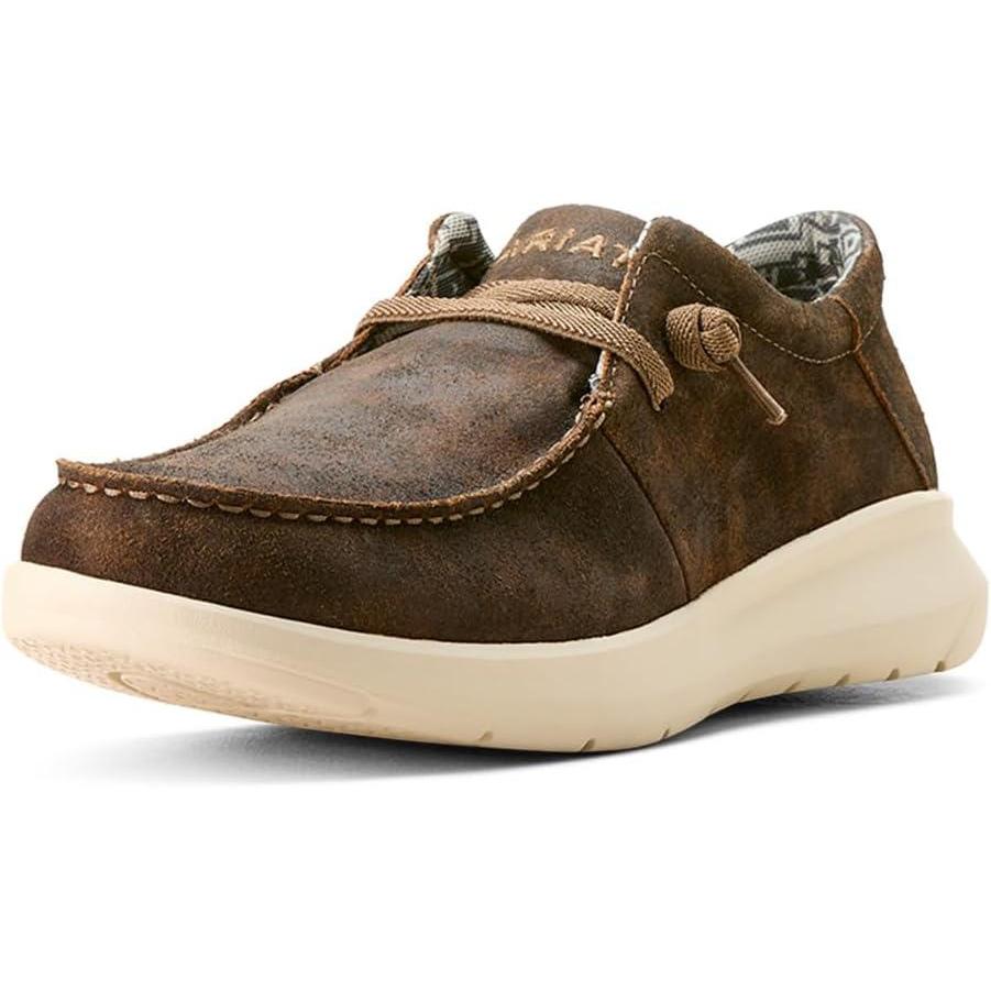 imageARIAT Mens Hilo Stretch SneakerWestern Brown