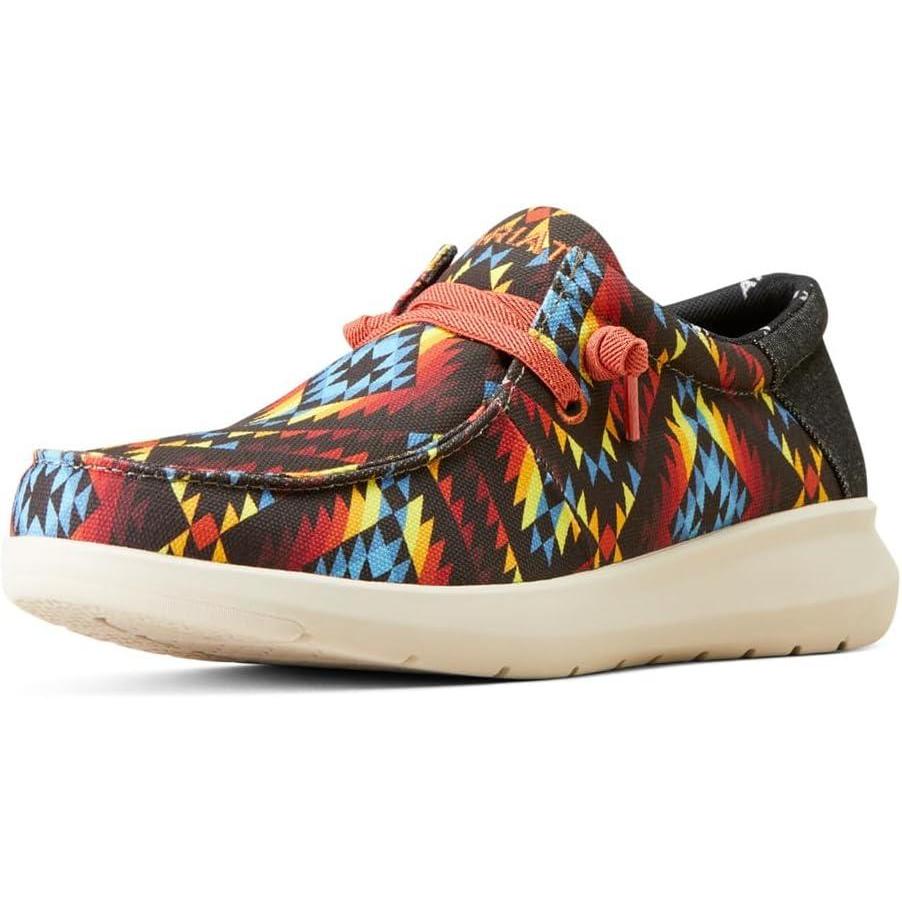 imageARIAT Mens P27779mFooFiery Southwest PrintDark Denim