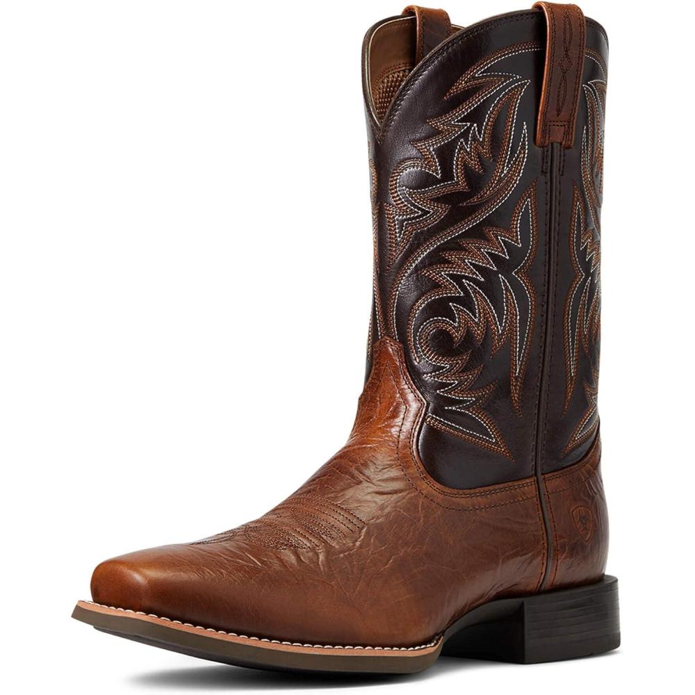 imageARIAT Sport Herdsman Mens BootPeanut ButterChaga Brown