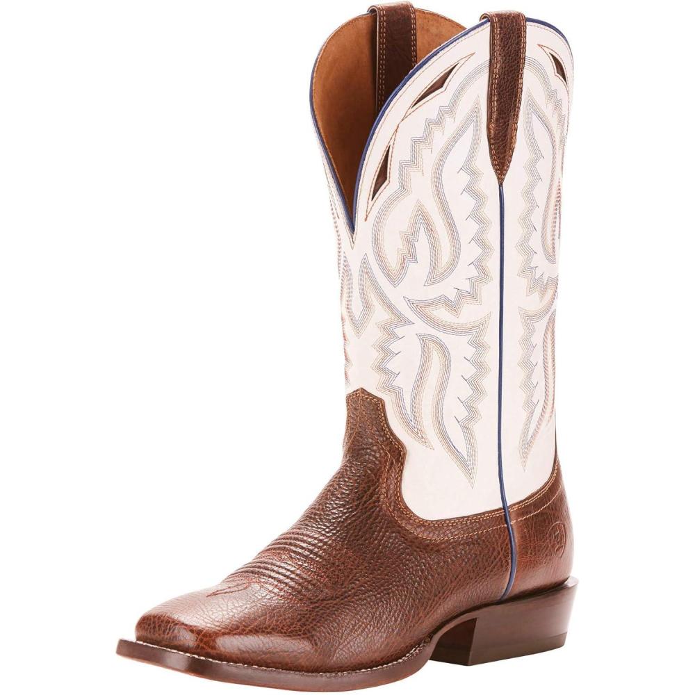 imageARIAT Sport Stonewall Mens BootTexaco WhiskeyWhite