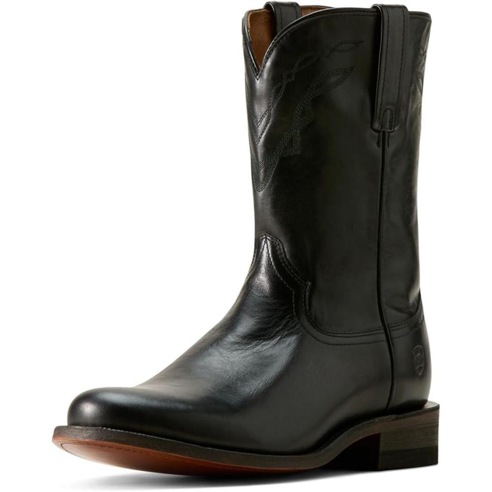 imageARIAT Workhog Wide Square Toe H2O Mens BootInkwell Black