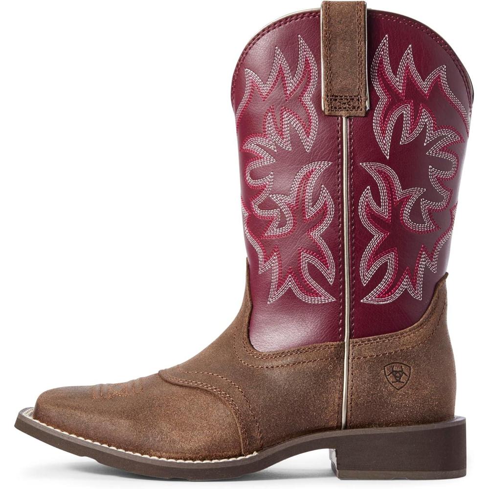 imageARIAT womens Delilah Western BootJava