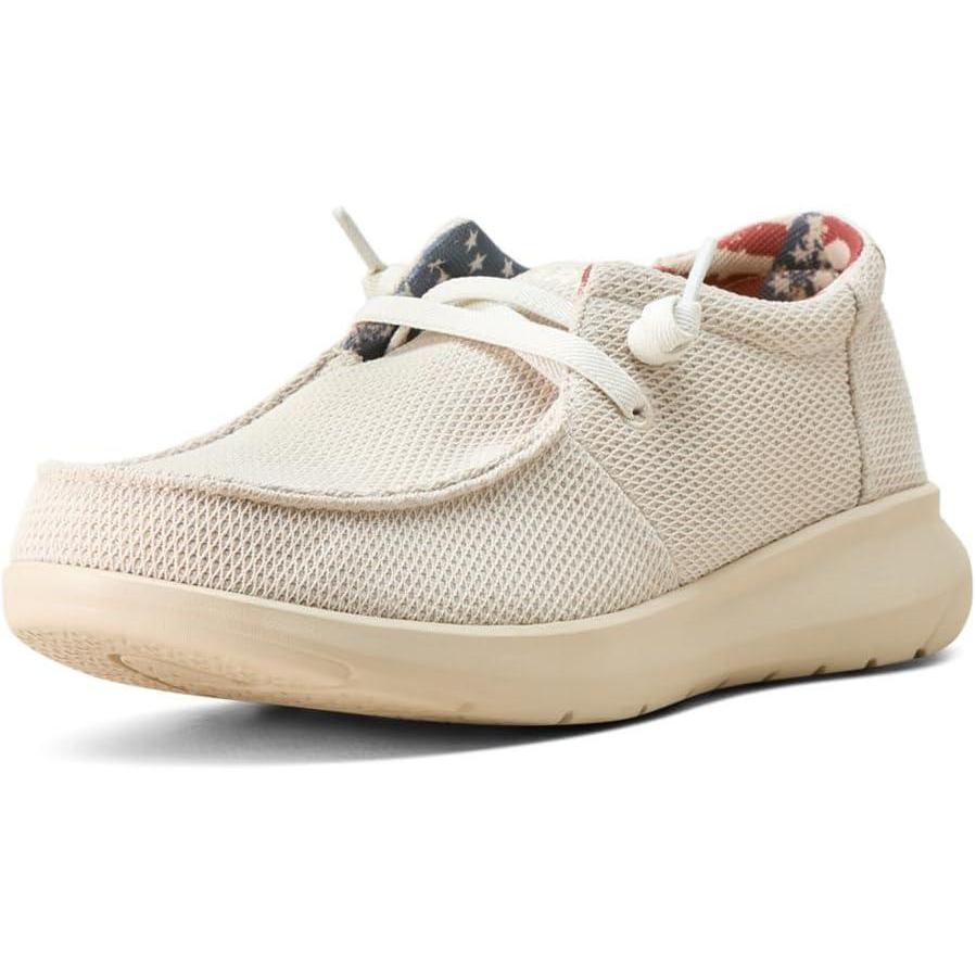 imageAriat Mens Hilo Navy Mesh Casual ShoeCream Mesh