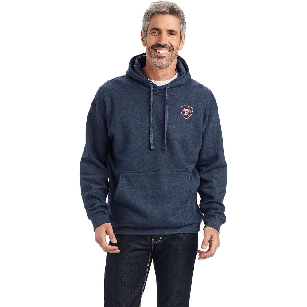 imageAriat Mens Hooded SweatshirtUs of a Navy