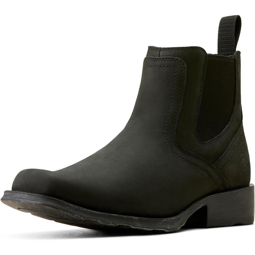 imageAriat Mens Midtown Rambler Work BootMatte Black