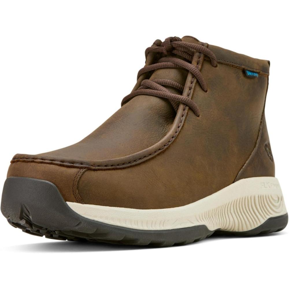 imageAriat Mens Spitfire All Terrain Tan Distressed CasualDark Coffee