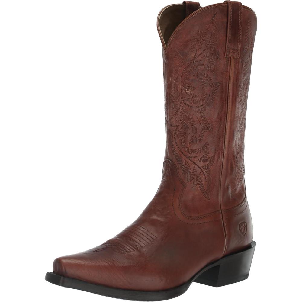 imageAriat Mens Uptown Western BootWhiskey Barrel