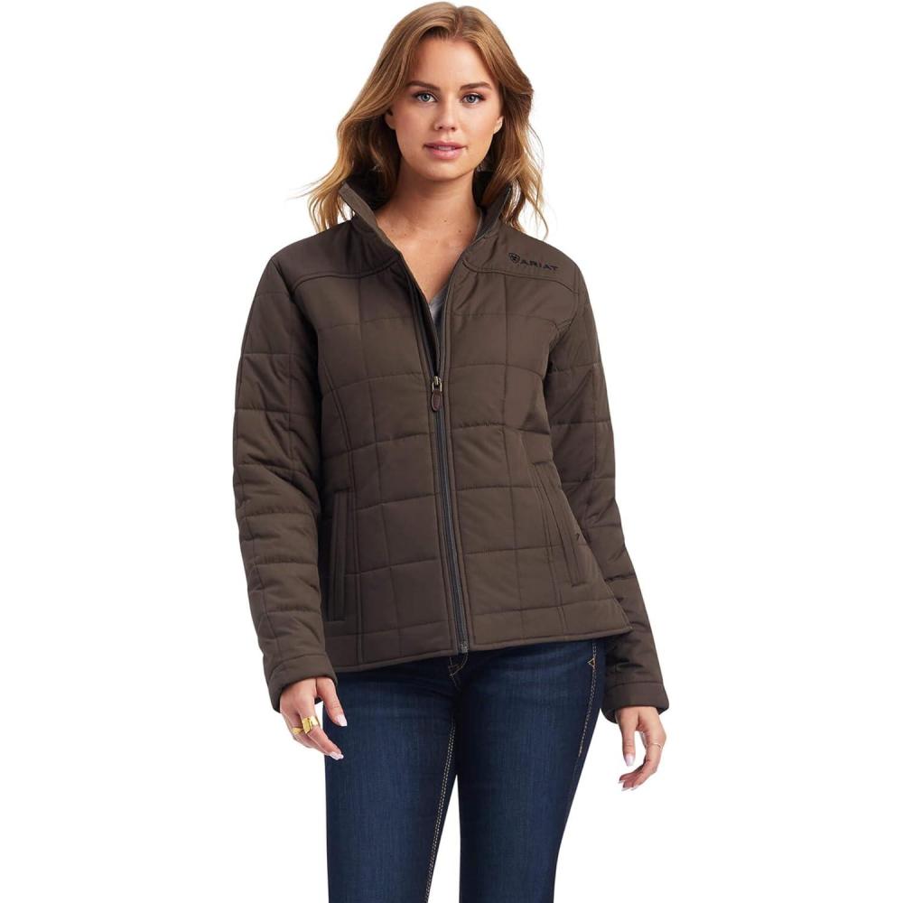 imageAriat WSL Womens Serrano Southwest REAL Crius JacketBanyan Bark