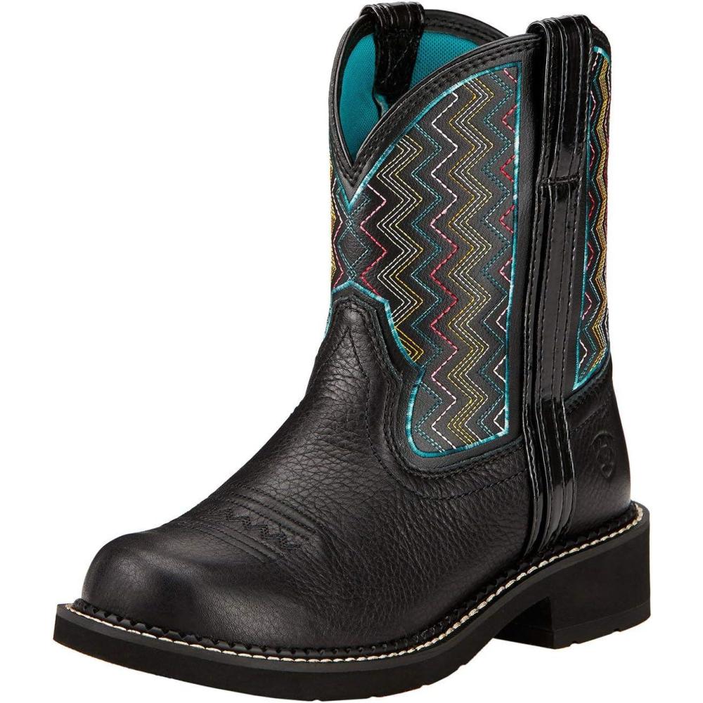 imageAriat Womens Fatbaby Western BootBlack