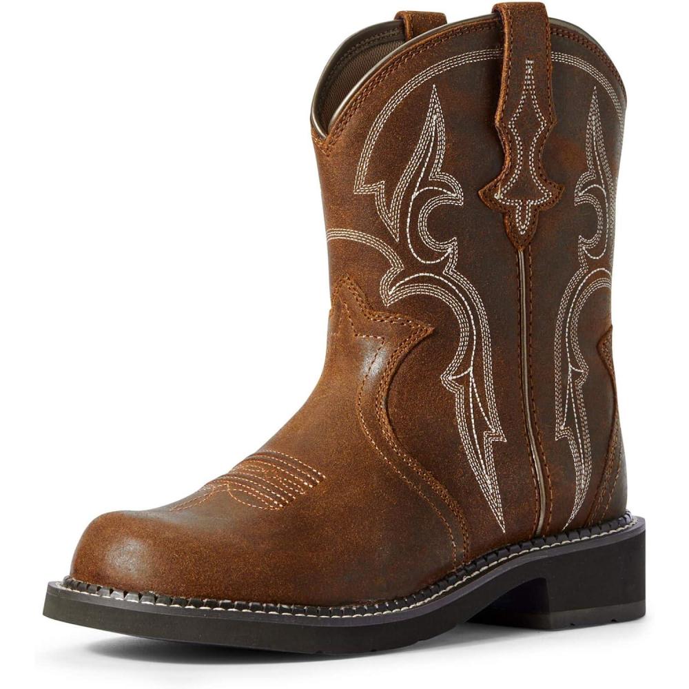 imageAriat Womens Fatbaby Western BootTriad Gingersnap