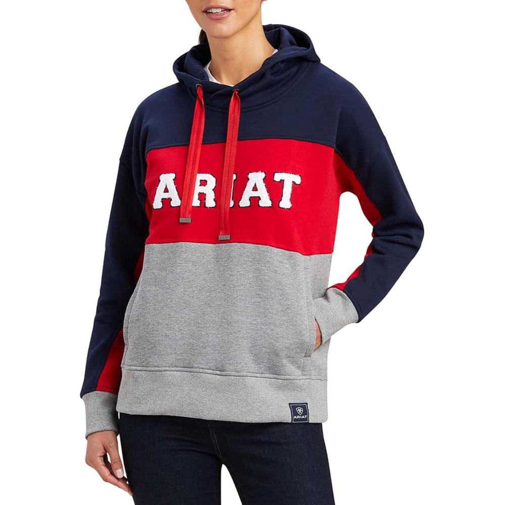 imageAriat Womens Hooded SweatshirtRabere Team Navy
