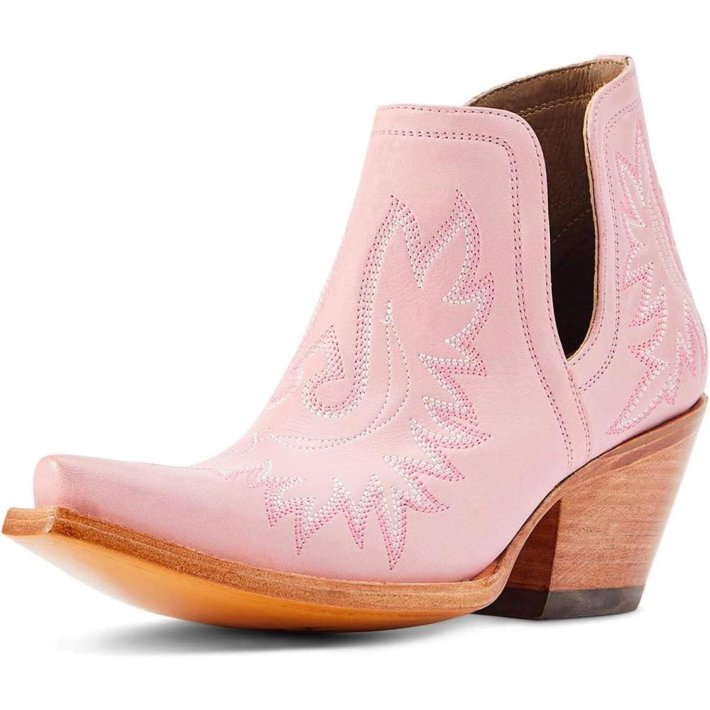 imageAriat Womens White Dixon Boot WhitePowder Pink