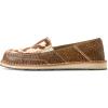 ARIAT Cruiser Mens Slip On(Tan Floral Emboss/Tan and White Brindle Hair on)