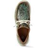 ARIAT Hilo Womens Slip On(Vintage Turq Floral Emboss)