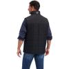ARIAT Men’s Crius Insulated Vest, Majolica Blue(Black|phantom Heather)