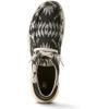 ARIAT Men’s Hilo Stretch Sneaker(Black & White Flannel Blanket/Black Suede)