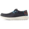 ARIAT Men’s Hilo Stretch Sneaker(Charcoal Blue/Blue Aztec)