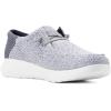 ARIAT Men’s Hilo Stretch Sneaker(Distressed White/Dark Grey)