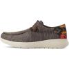 ARIAT Men’s Hilo Stretch Sneaker(Heathered Brown/Red Aztec Print)