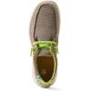 ARIAT Men’s Hilo Stretch Sneaker(Slate Grey Mesh/Lime Green)