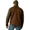 ARIAT Men’s Khaki Caldwell Reinforced Snap Sweater(Carafe/Earth Green)